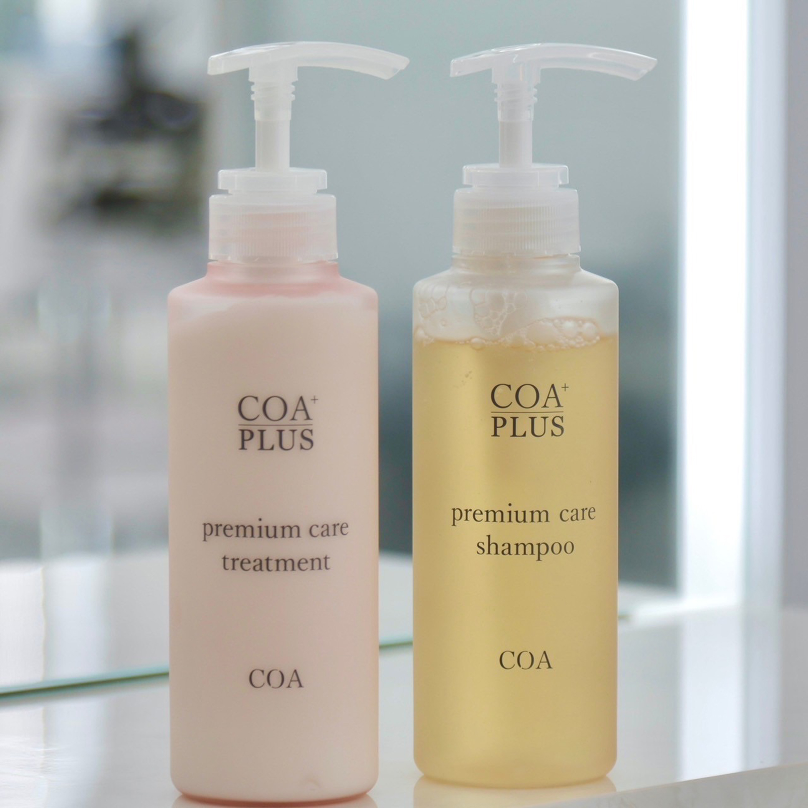 COA PLUS プレミアムケアシャンプー＆トリートメント詰め替え用2セット プレミアムケアシャンプー＆トリートメントセット｜COA ONLINE